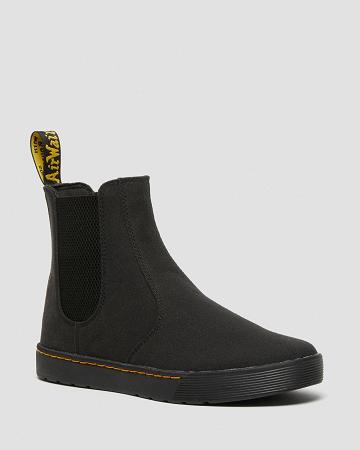 Dr Martens Tempesta Men's Canvas Vrijetijds Laarsjes Heren Zwart | NL 311FDN